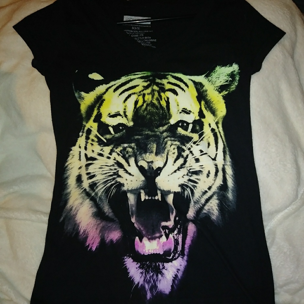 COLORFUL TIGER TEE